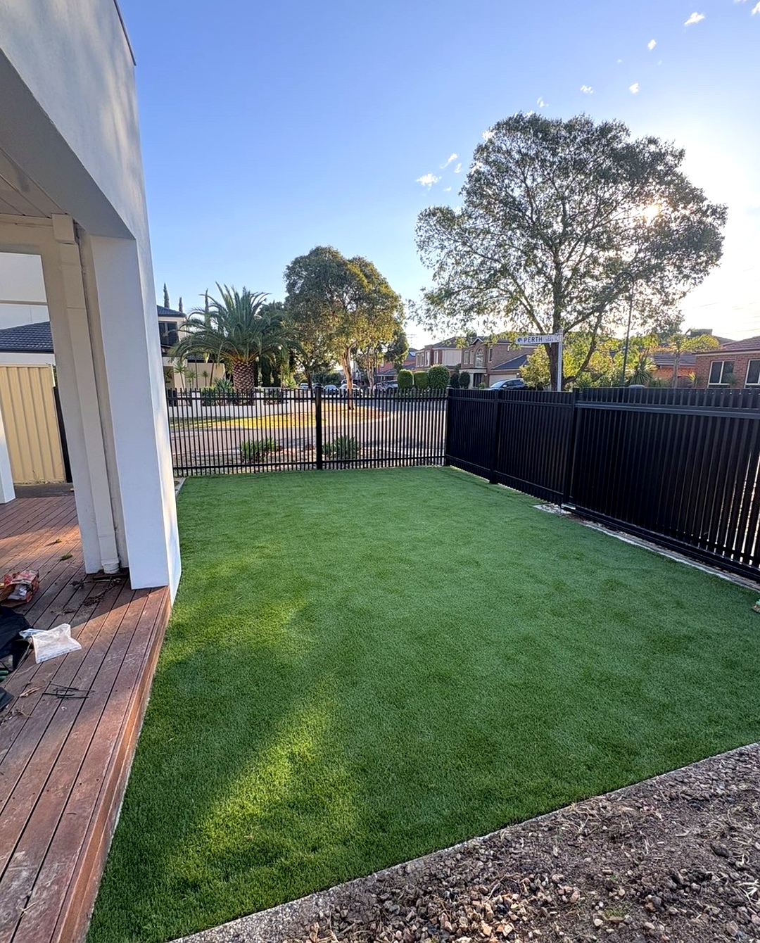 Turf after