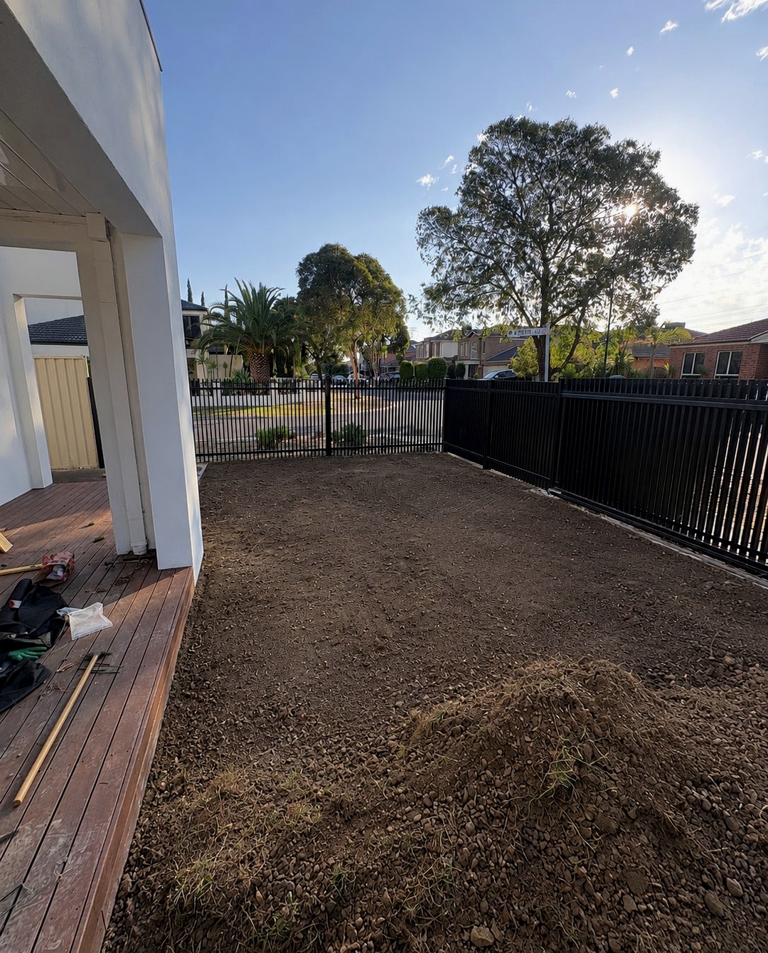Turf before